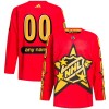 All-Star 2024 Hockeydrakt Custom NHL Game Rød Adidas x Drew House Authentic - Herre